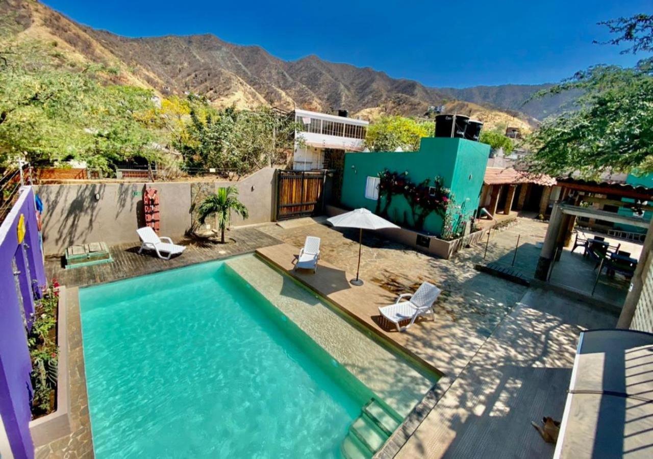 Hostal Aurora, Smith Lodging Taganga Eksteriør billede